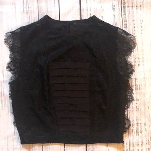 Black Lace blouse